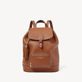 Small Backpack - Tan Milled Pebble